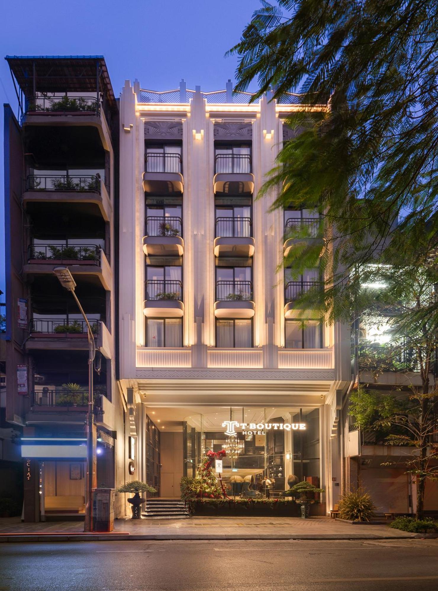T Boutique Hotel Hanoi Exteriör bild